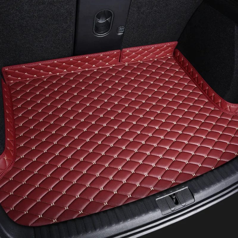 Chargemaster Wind Red / Polestar 2 Premium Synthetic Leather Trunk Mat for Polestar 2