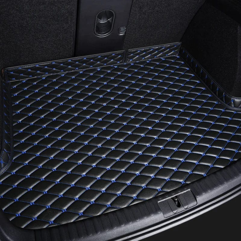 Chargemaster Black blue / MG ZS 2017-2023 / CHINA Premium Synthetic Leather Trunk Mat for MG.