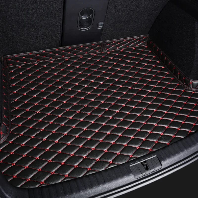 Chargemaster Black red / MG ZS 2017-2023 / CHINA Premium Synthetic Leather Trunk Mat for MG.